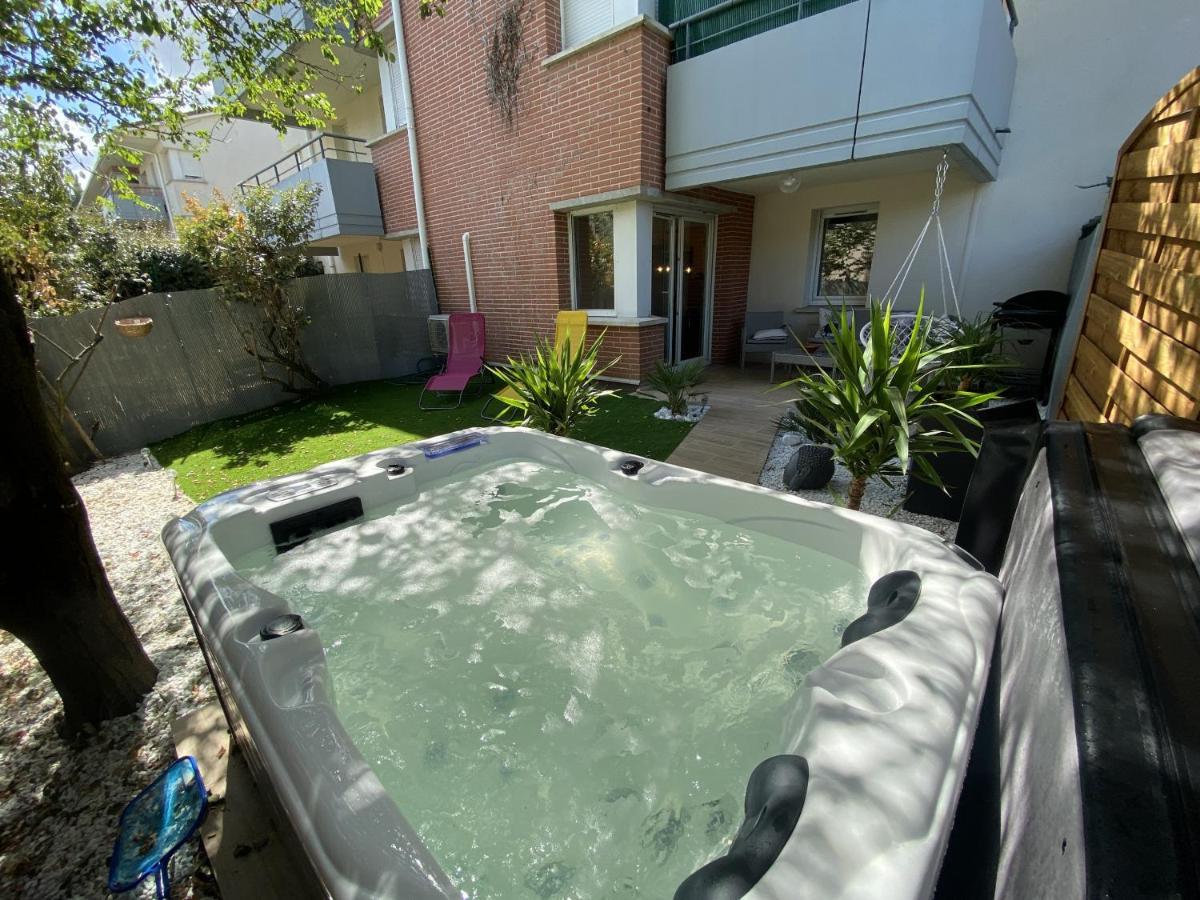 Le Jungle : T2 Avec Jardin Et Jacuzzi Blagnac Exterior foto